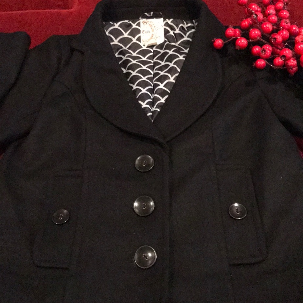 🛍🧥Tulle Black Jacket Blazer - Picture 2 of 3